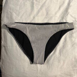 Billabong stripped full coverage bikini swimsuit bottoms